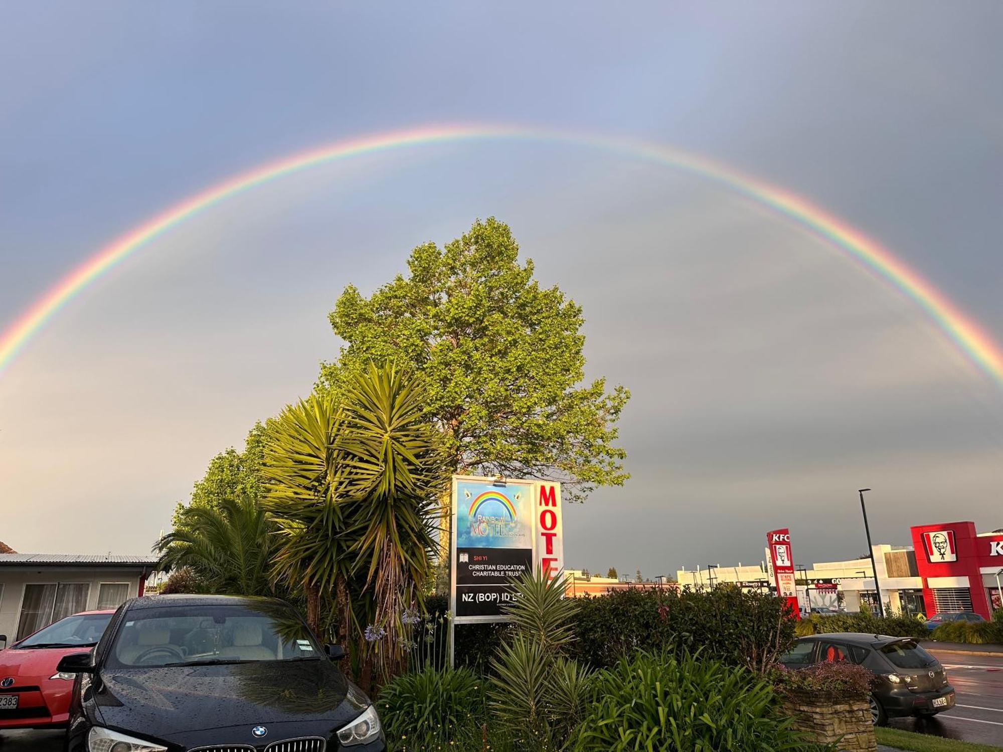 Rainbow Motel & Guest House Tauranga Exterior photo
